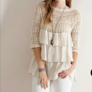 Entro Baby Doll Knitted Top